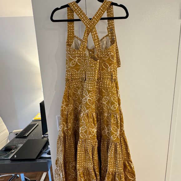 Ulla Johnson Stevie Dress - Ochre Batik - Picture 2 of 2